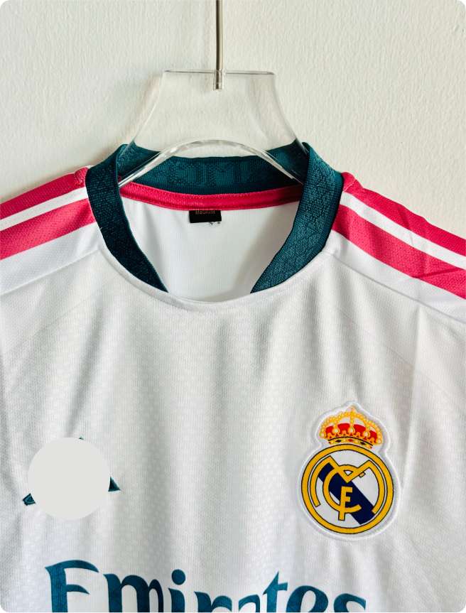 REAL MADRID 26-27 HOME KIT MBAPPE EMBROIDERY PREMIUM