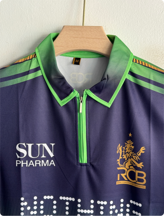 RCB 2026 GREEN KIT VIRAT POLO PREMIUM