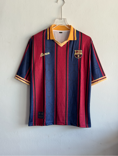 BARCELONA 125TH ANNIVERSARY KIT NEYMER FIVESLEEVE POLO EMBROIDERY PREMIUM