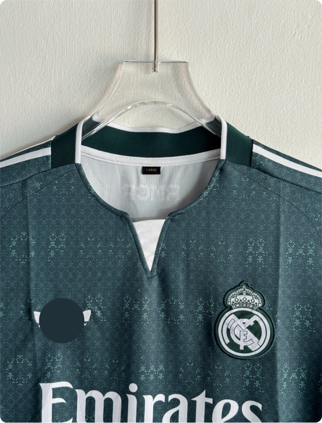 REAL MADRID 26-27 AWAY KIT EMBROIDERY PREMIUM